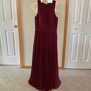 Azazie Cabernet Bridesmaids/ Prom Dress Size 6